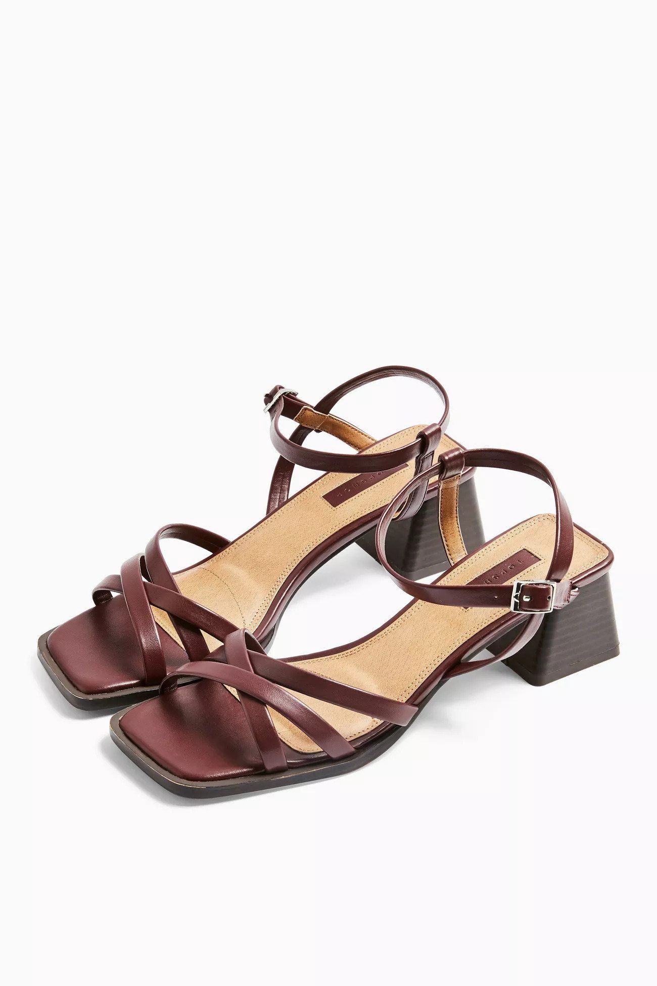 Topshop nikita store blue strap sandals