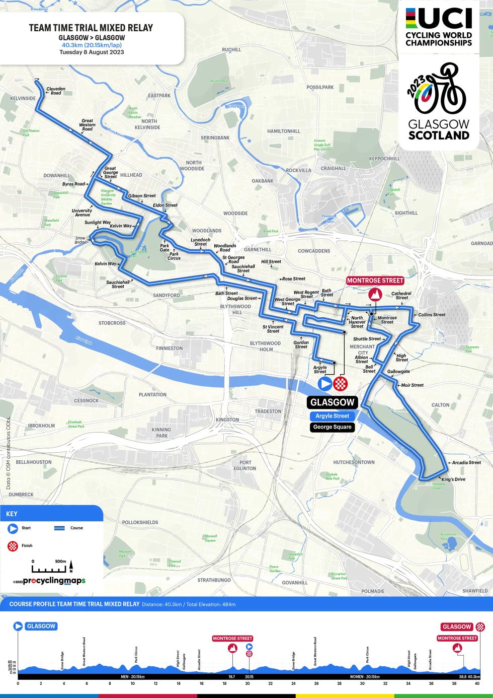 WK Wielrennen 2023 Dit moet je weten over het parcours