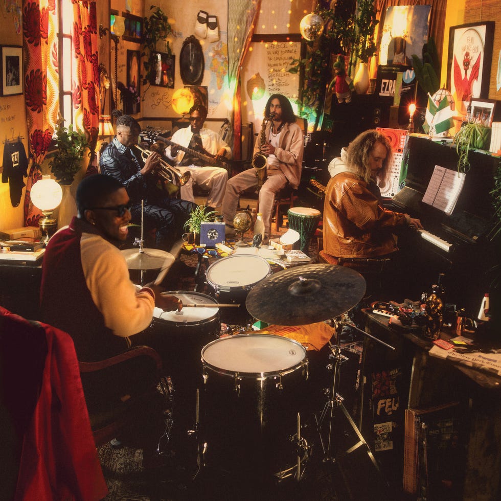 ezra collective playing instruments