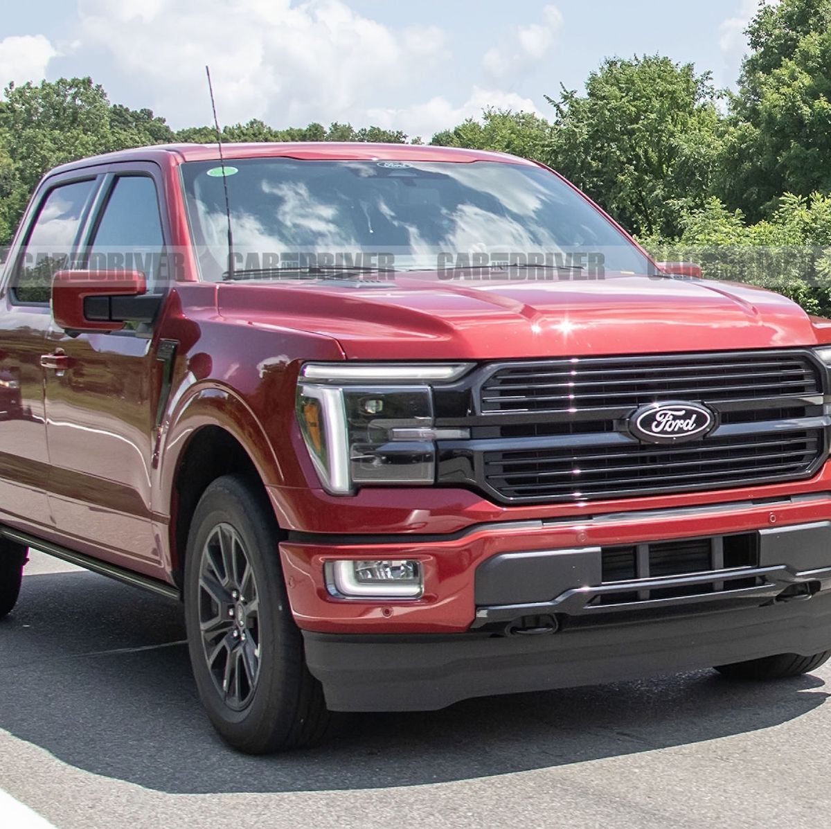 2024 Ford F-150 Refresh Spied before September 12 Reveal