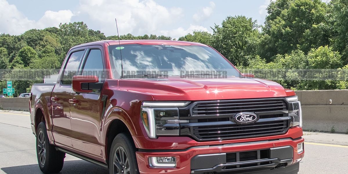 2024 Ford F150 Refresh Spied before September 12 Reveal