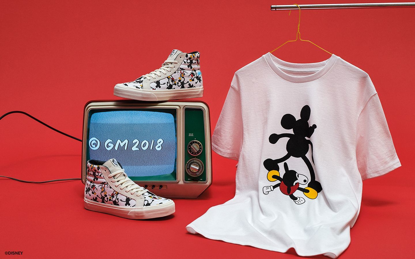 Mickey mouse 90th anniversary cruz sneakers for adults clearance by new balance