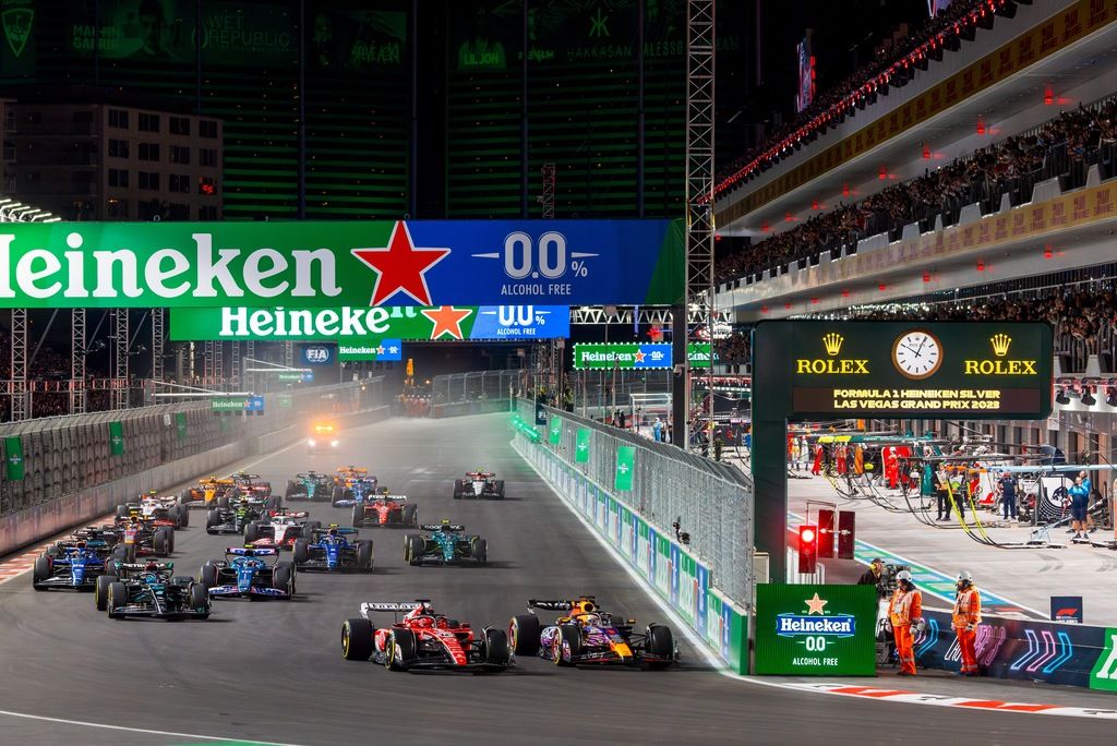 F1 Heineken Silver Las Vegas Grand Prix sells out Paddock Club