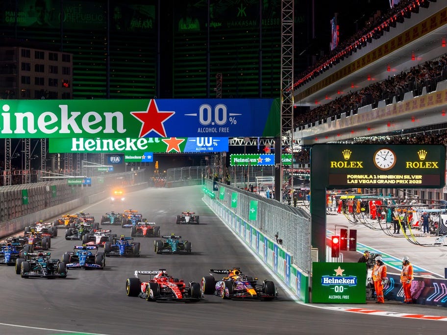 Formula 1 Las Vegas Grand Prix: What It's Like Inside