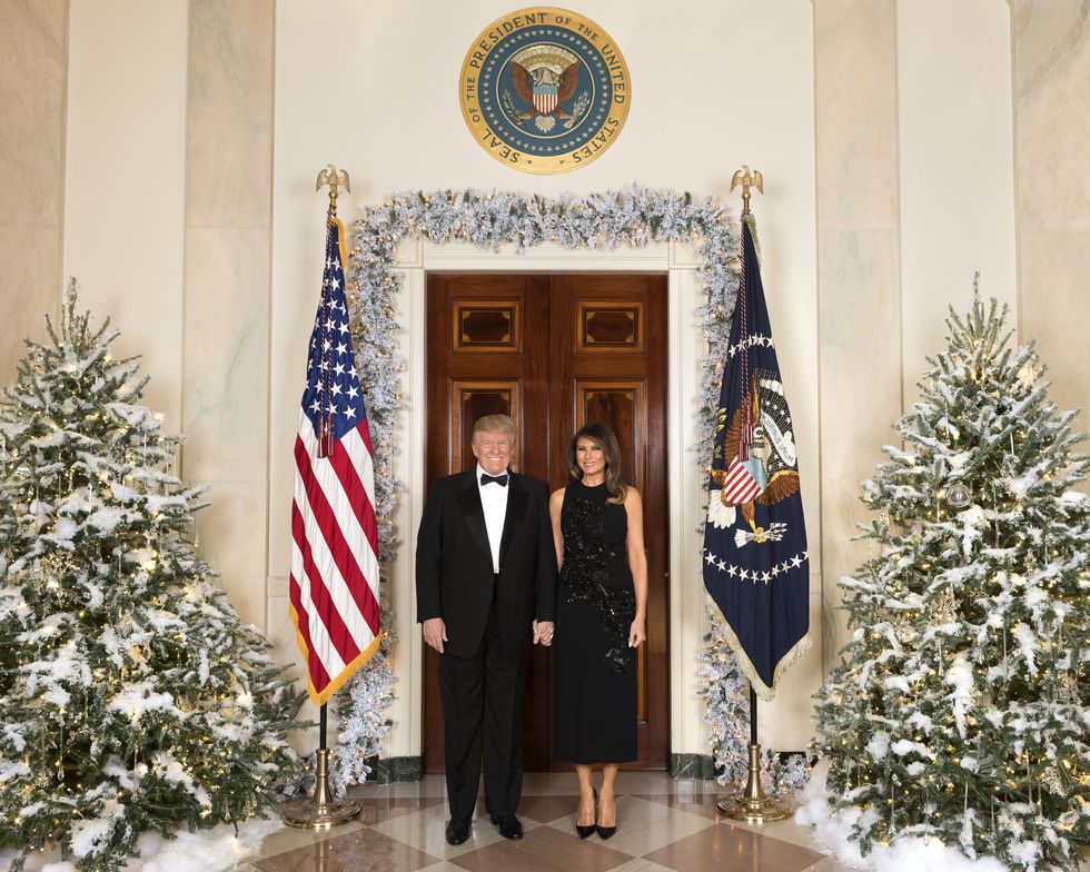 Donald Trump Christmas Ornament