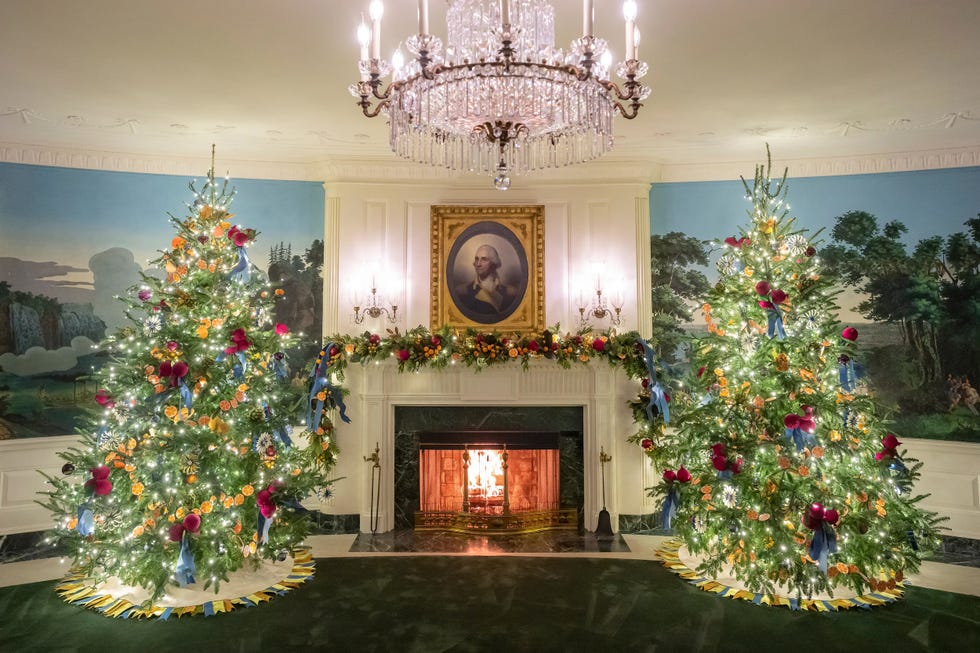 An Exclusive Peek Inside the 2024 White House Christmas Decorations