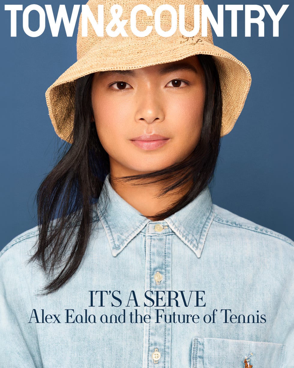 Alex Eala Digital Cover Town and Country Magazine
