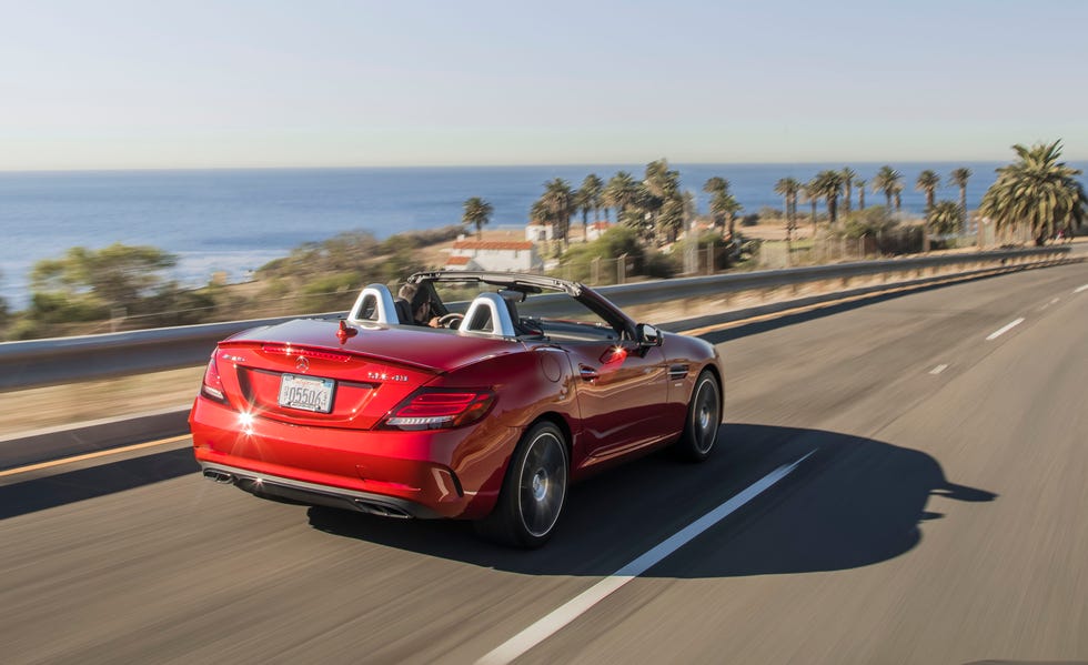 2020 mercedes amg slc43 rear