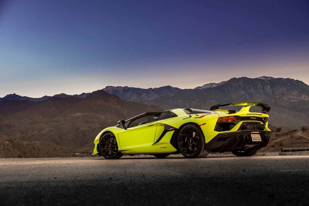 Photo Gallery: Lamborghini Aventador SVJ Roadster Drive