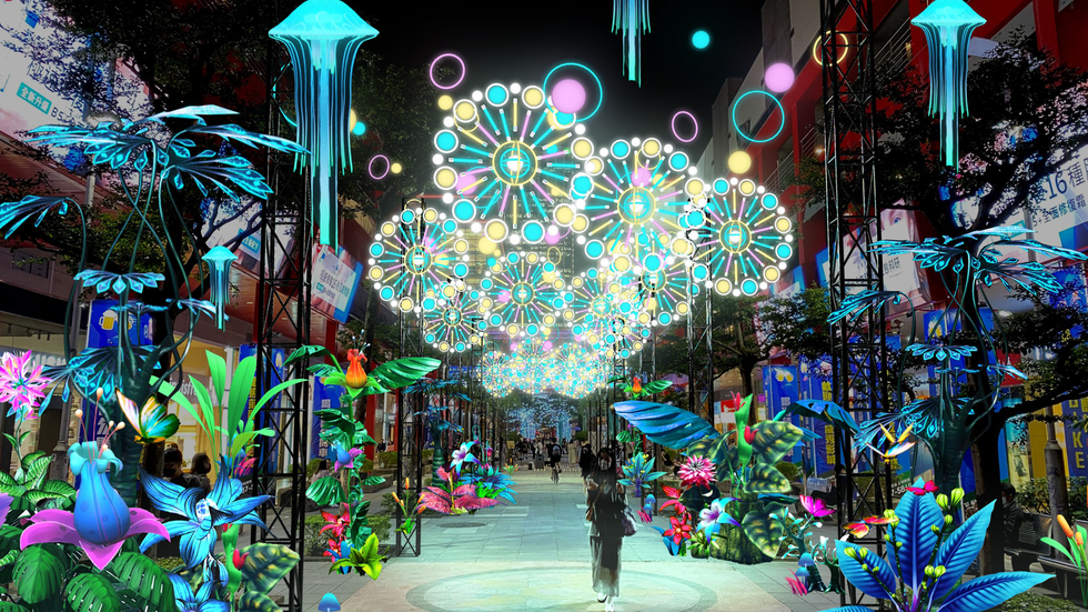 2023台灣燈會在台北！橫框12行政區、首創「城市型燈會」，巨型兔兔＋逾300作品現身台北街頭