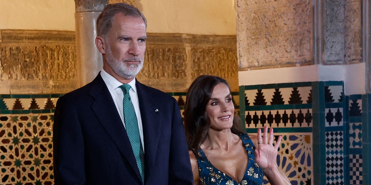 Queen Letizia Dazzles in Carolina Herrera
