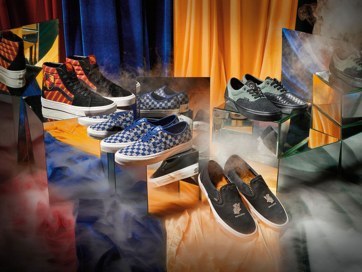 have a finger in the pie lb Crow Vans Harry Potter Sneakers - Vans x Harry Potter Sneaker and Apparel  Collaboration
