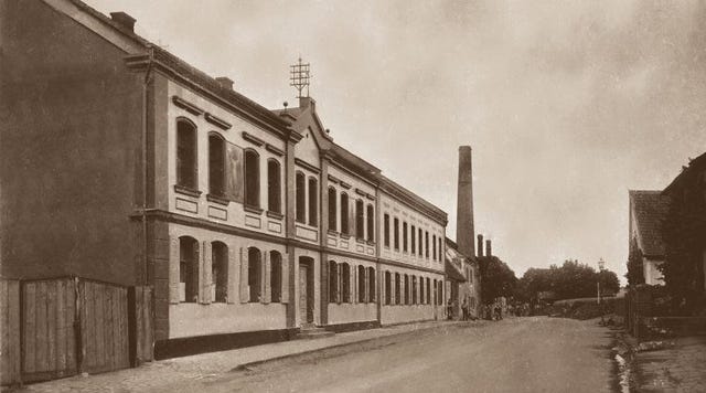 a building with a tower