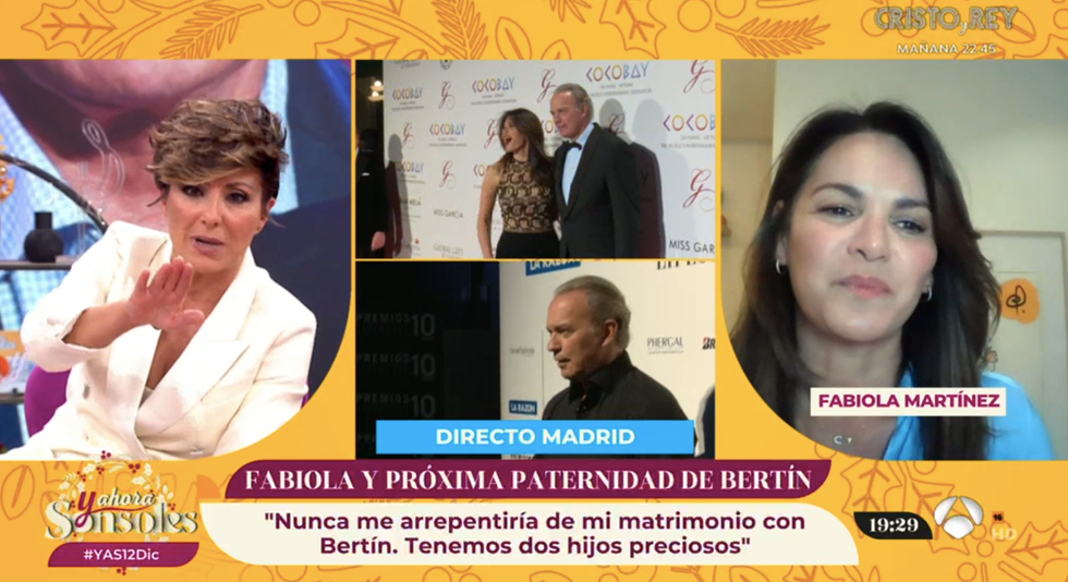 fabiola martinez y sonsoles onega