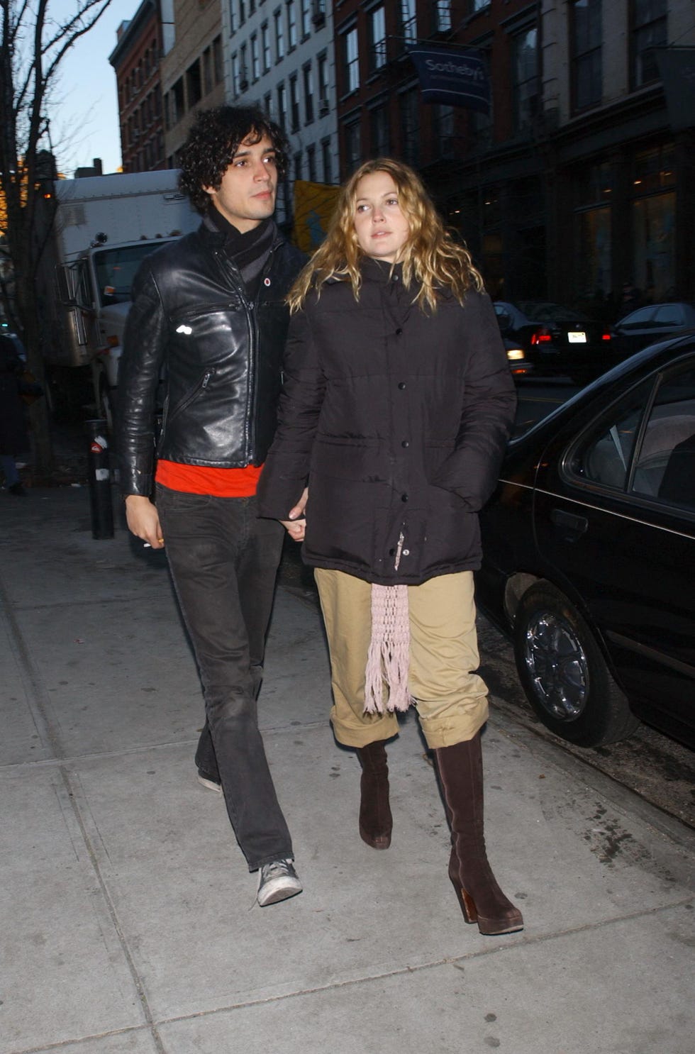 Drew Barrymore and Fabrizio Moretti