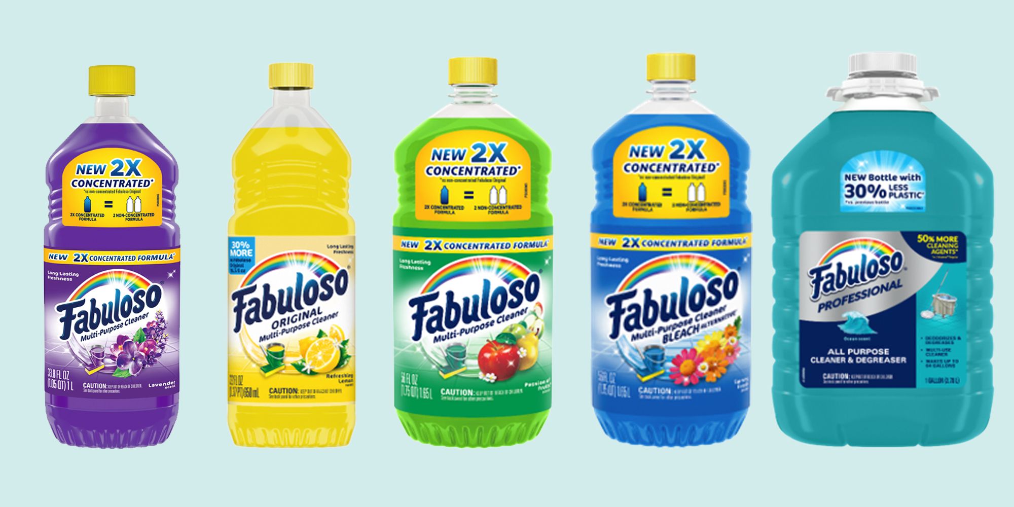 The Full List of Recalled Fabuloso Cleaners That May Cause Bacterial