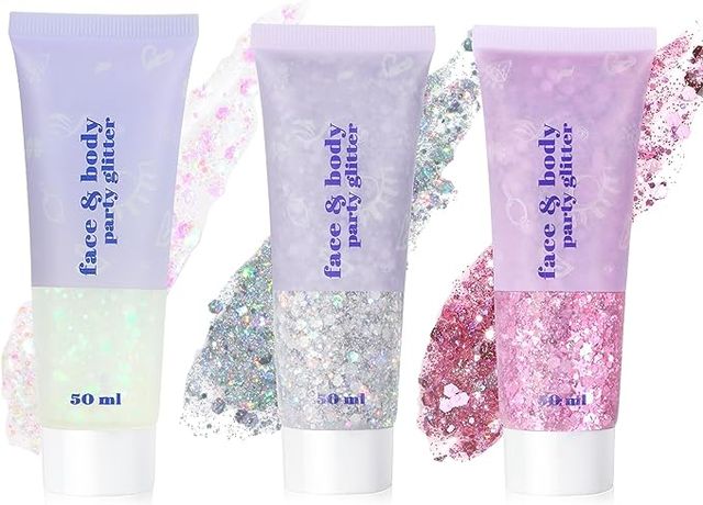 face and body party glitter