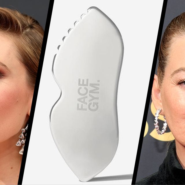 the sculpting tools used by elizabeth olsen and ellen pompeo ahead of the emmy awards
