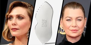 the sculpting tools used by elizabeth olsen and ellen pompeo ahead of the emmy awards