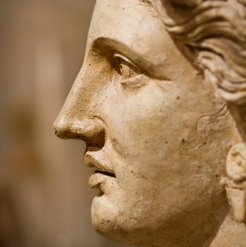 Face of a ancient roman woman face of a ancient roman woman