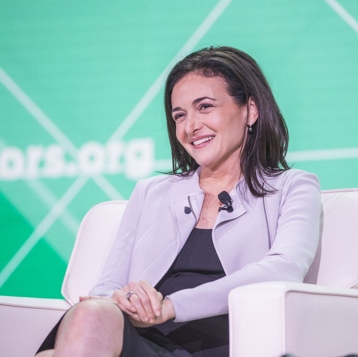 Facebook's Sheryl Sandberg Addresses The U.S. Conference Of Mayors In Boston