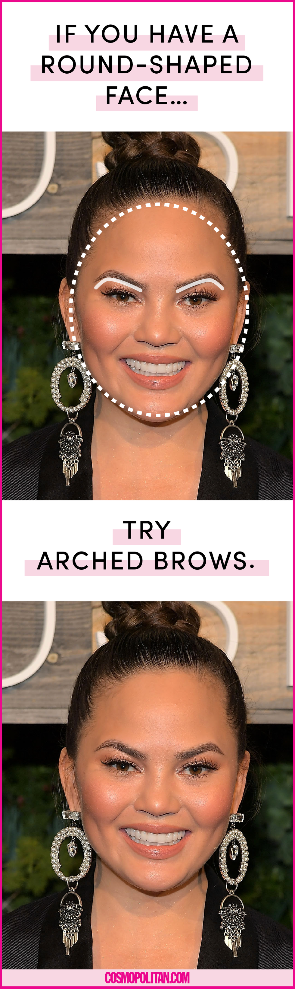 brows for round faces