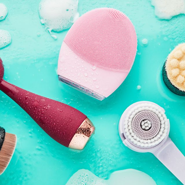 Unique Bargains Men & Women Soft Silicone Bath Brush with Handle Pink | Target