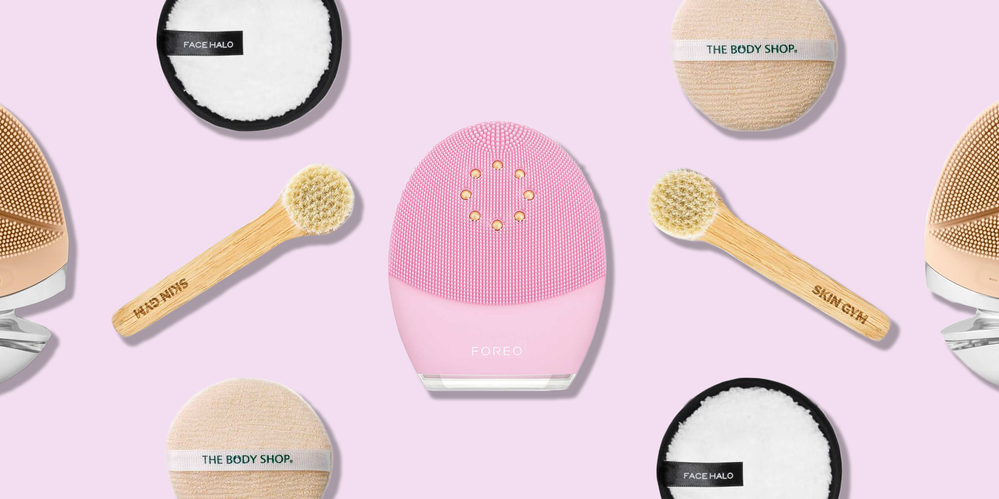 Pure Original Sonic Facial & Body Cleansing, Exfoliating & Massaging Brush