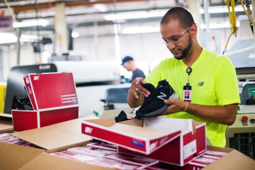 Paul Ryan Visits New Balance shoe factory In Massachusetts, Talks Tax Reform