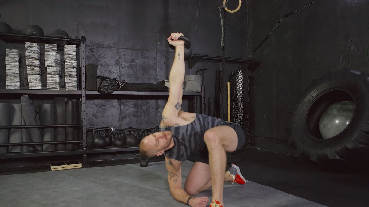 preview for Strengthen Your Core With Kettlebell Windmill | Men's Health Muscle