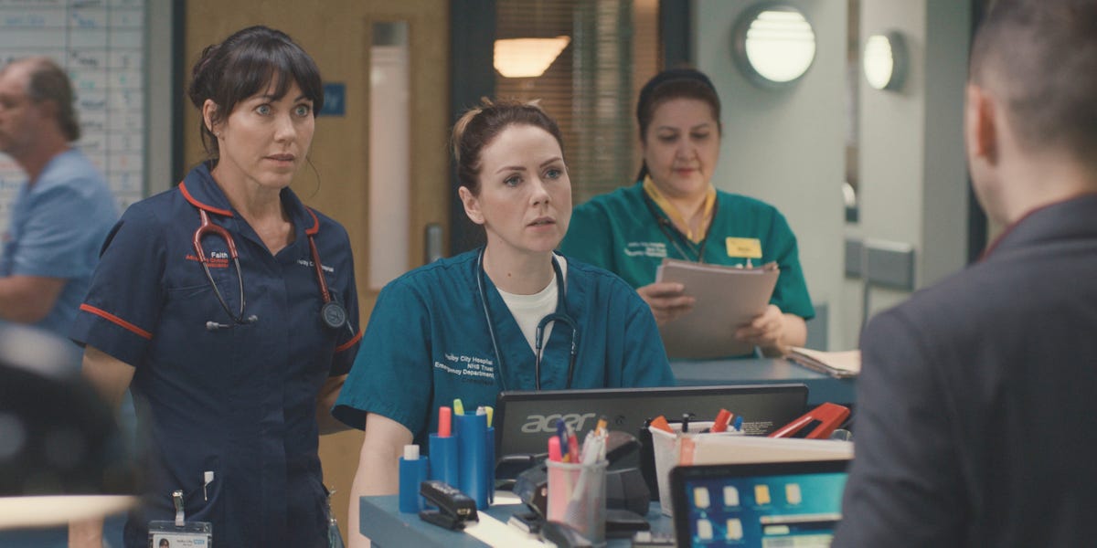 Casualty star Elinor Lawless promises big new Stevie and Faith scenes