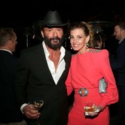 las vegas, nevada   december 11 tim mcgraw and faith hill attend the world premiere of 1883 at the encore beach club at encore las vegas on december 11, 2021 in las vegas, nevada photo by gabe ginsberggetty images for for paramount