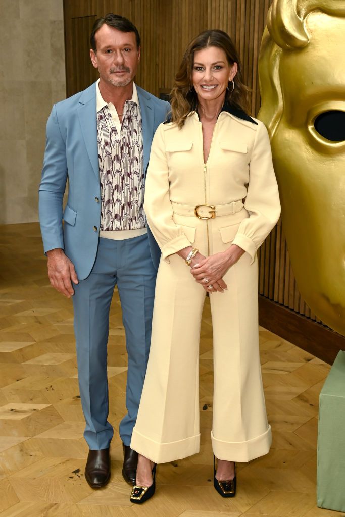 See Tim McGraw and Faith Hill Stun Red Carpet for UK launch Paramount+
