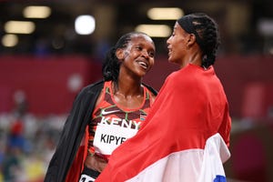 faith kipyegon y sifan hassan