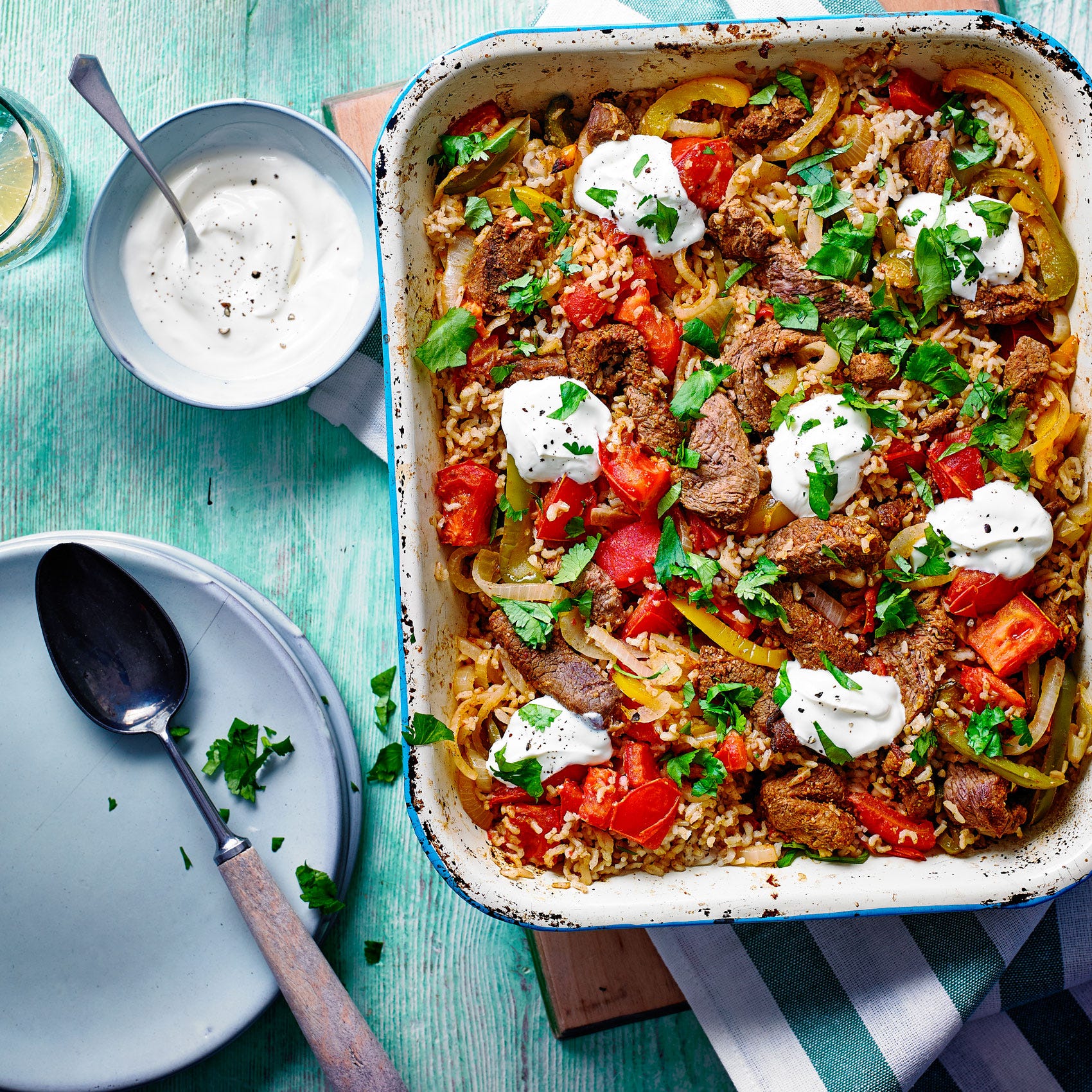 best traybake recipes fajita traybake