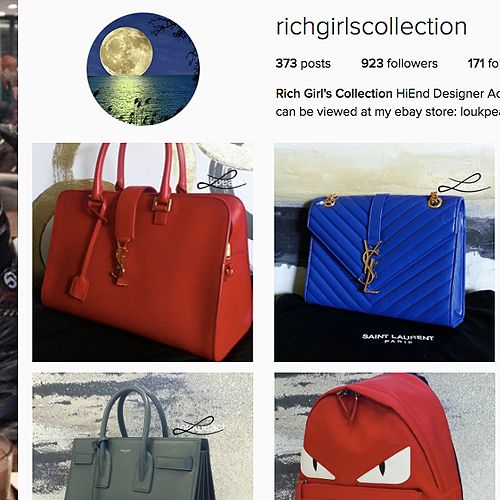 Owner of a Rich Girls Collection Instagram Account Caught After