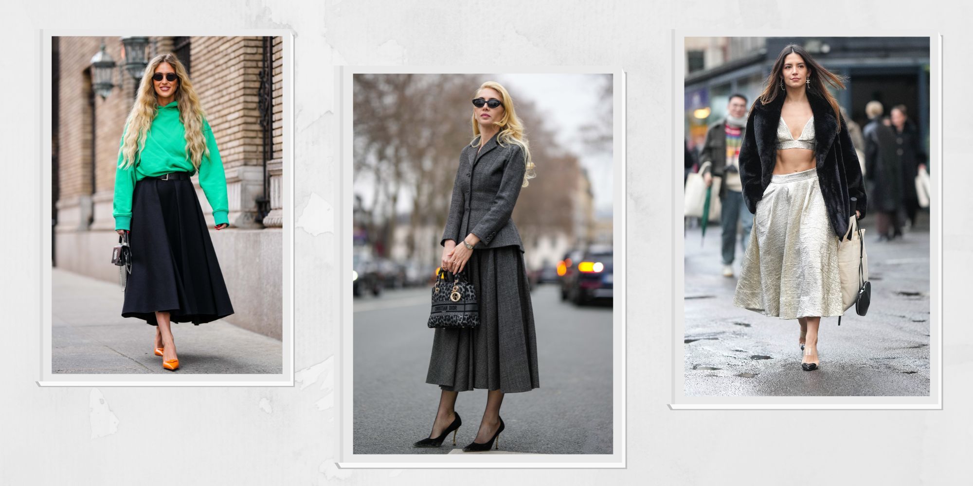 Sureste Definir Fruncir el ceño Falda 'New look' o la falda midi elegante de los 50 que vuelve