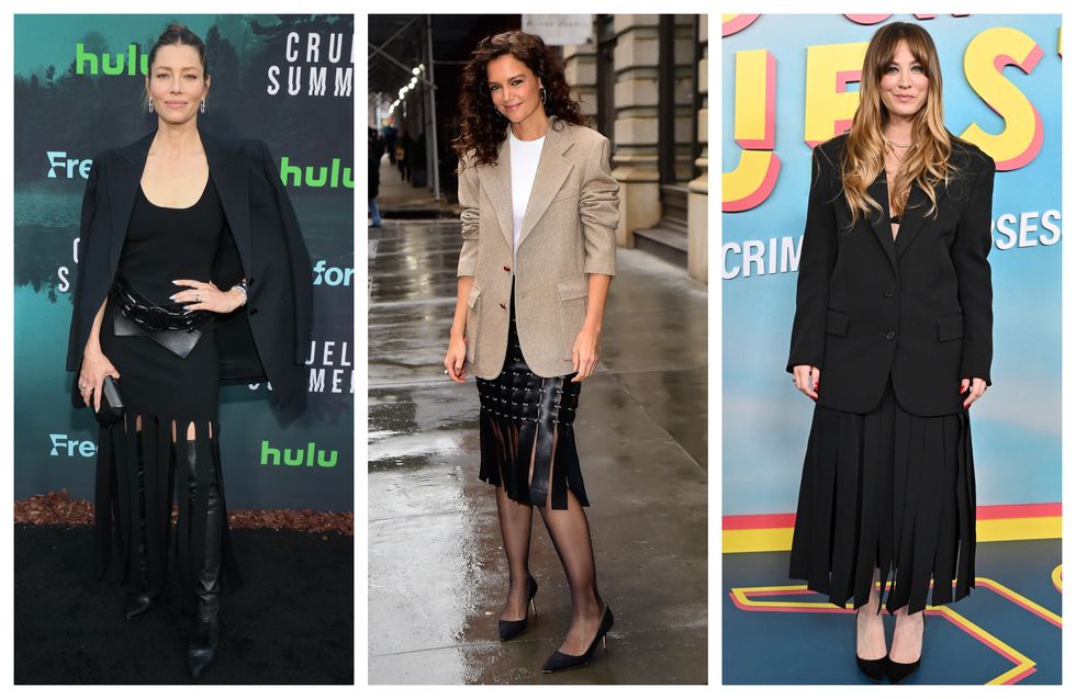 Por qué todas las famosas tienen la misma falda (y tú puedes copiársela en  Zara)