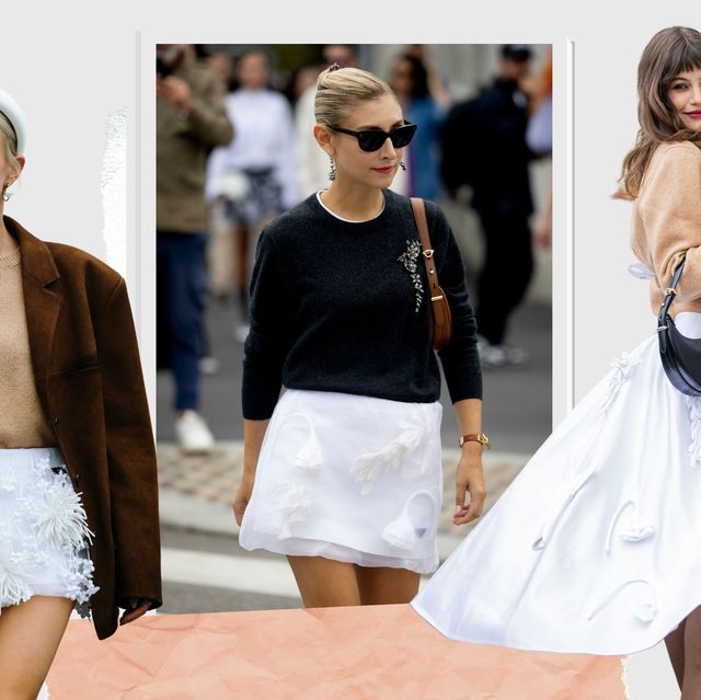 Faldas blancas, una tendencia que promete brillar esta temporada