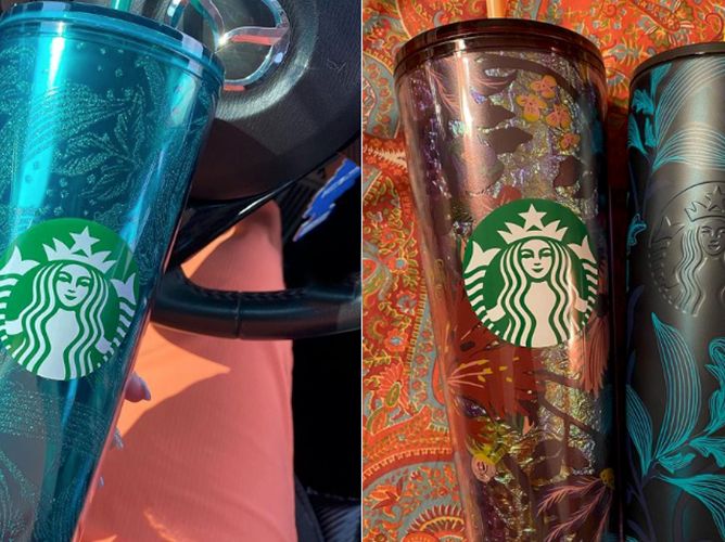 Full Mermaid Starbucks Cup, Mermaid Starbucks Tumbler, Reusable