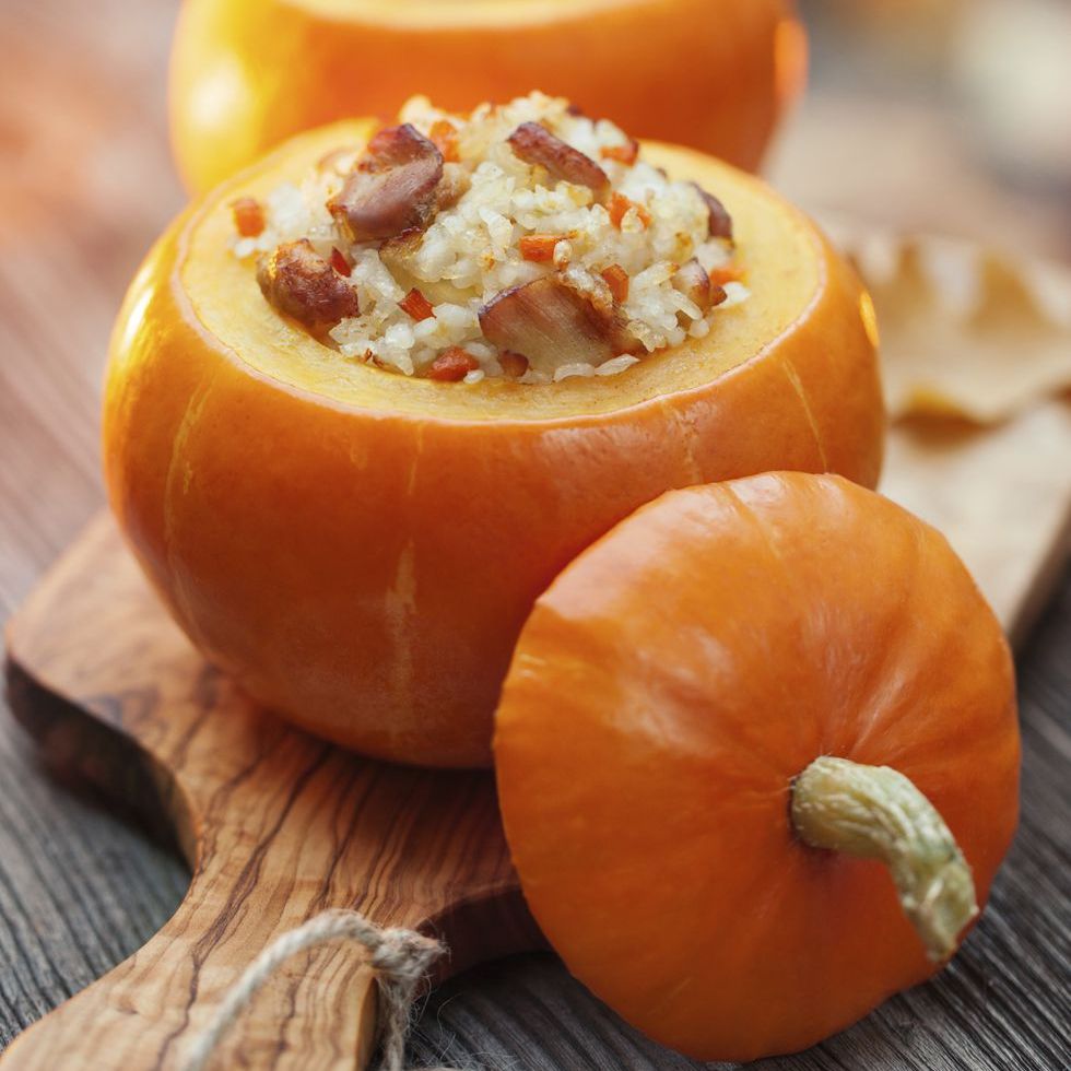 fall activities for families - pumpkin bowl