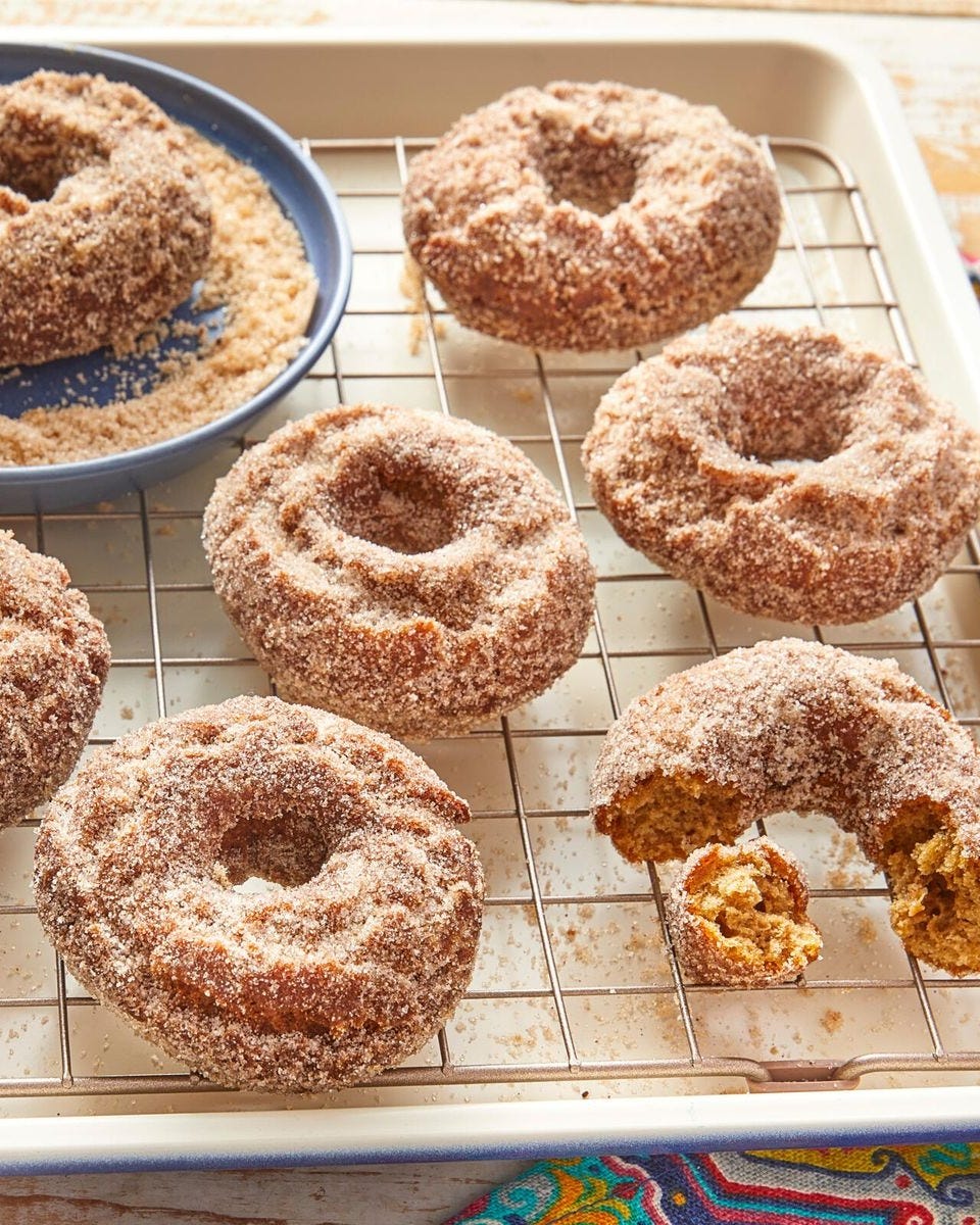 fall breakfast ideas apple cider doughnuts