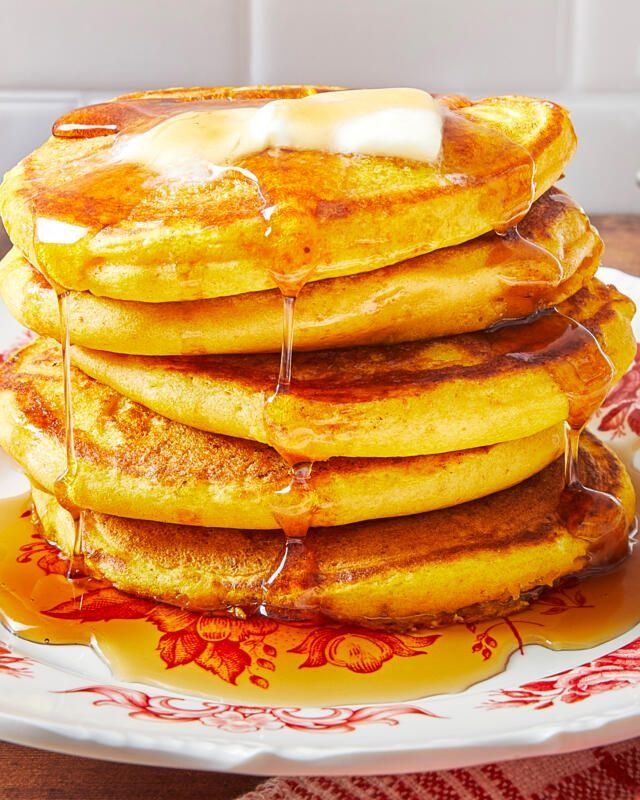 fall breakfast ideas pumpkin pancakes