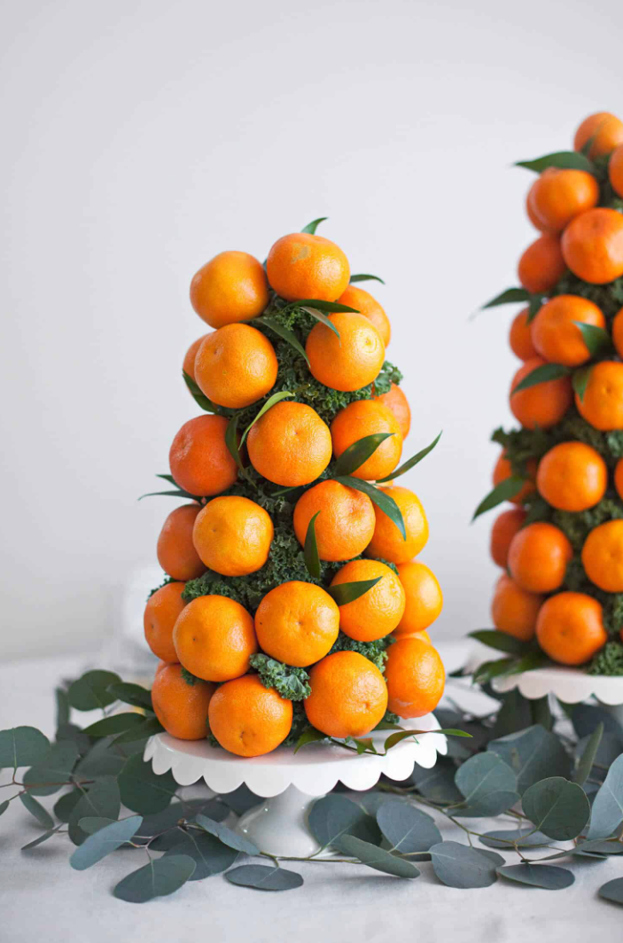 fall centerpieces mandarin tower table centerpiece