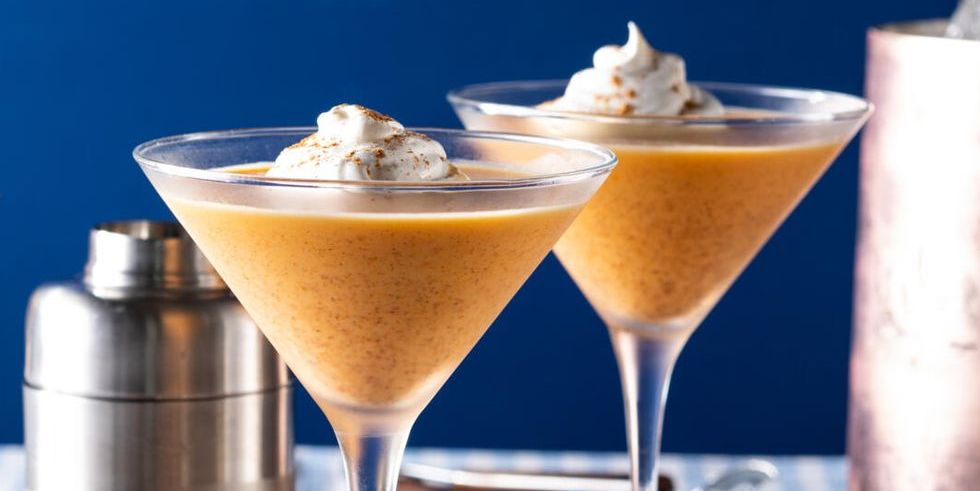fall cocktail recipes pumpkin martini