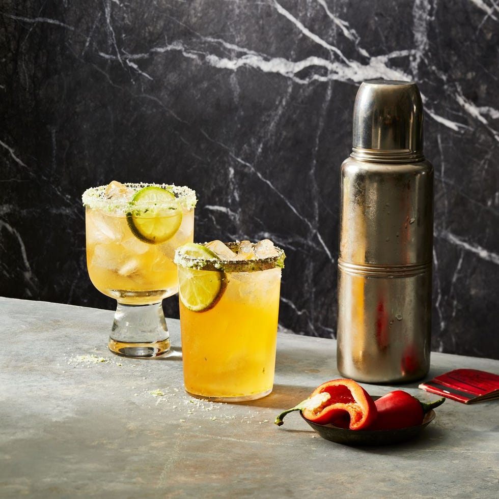spicy margarita cocktail