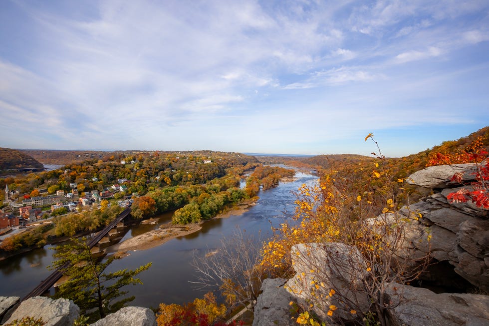 fall colors at harpers ferry