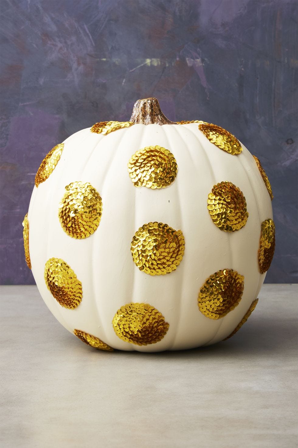 thanksgiving crafts sequin pumpkin