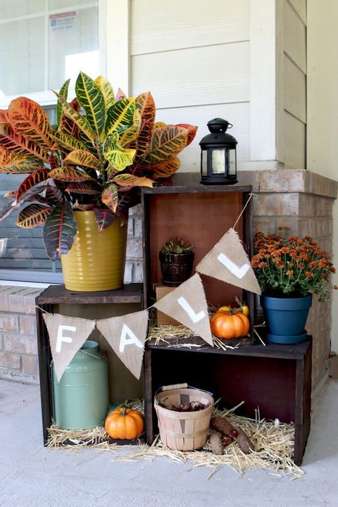 outdoor fall decorations banners