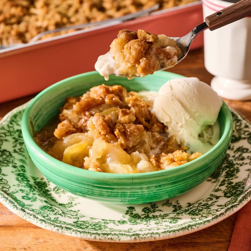 apple crumble fall dessert